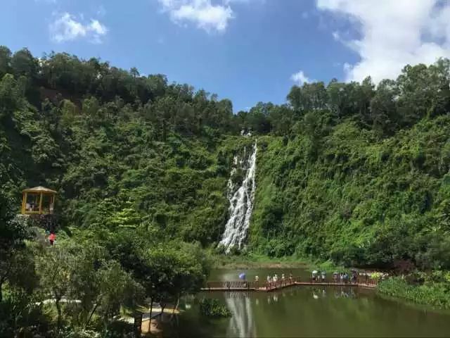 东莞旗峰公园水濂山哪好玩_东众驾校水濂山新训练场_水濂山