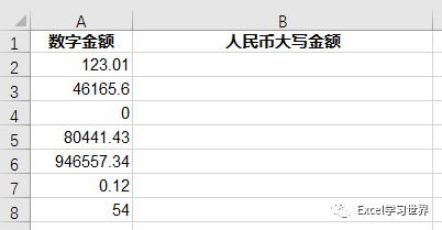 excel数字转人民币大写_大写人民币怎么变成文本_人民币数字转大写word