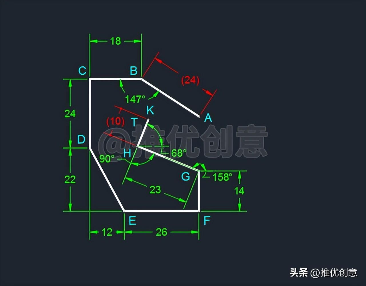 坐标输入CAD公式_坐标输入cad怎么输入_cad坐标怎么输入