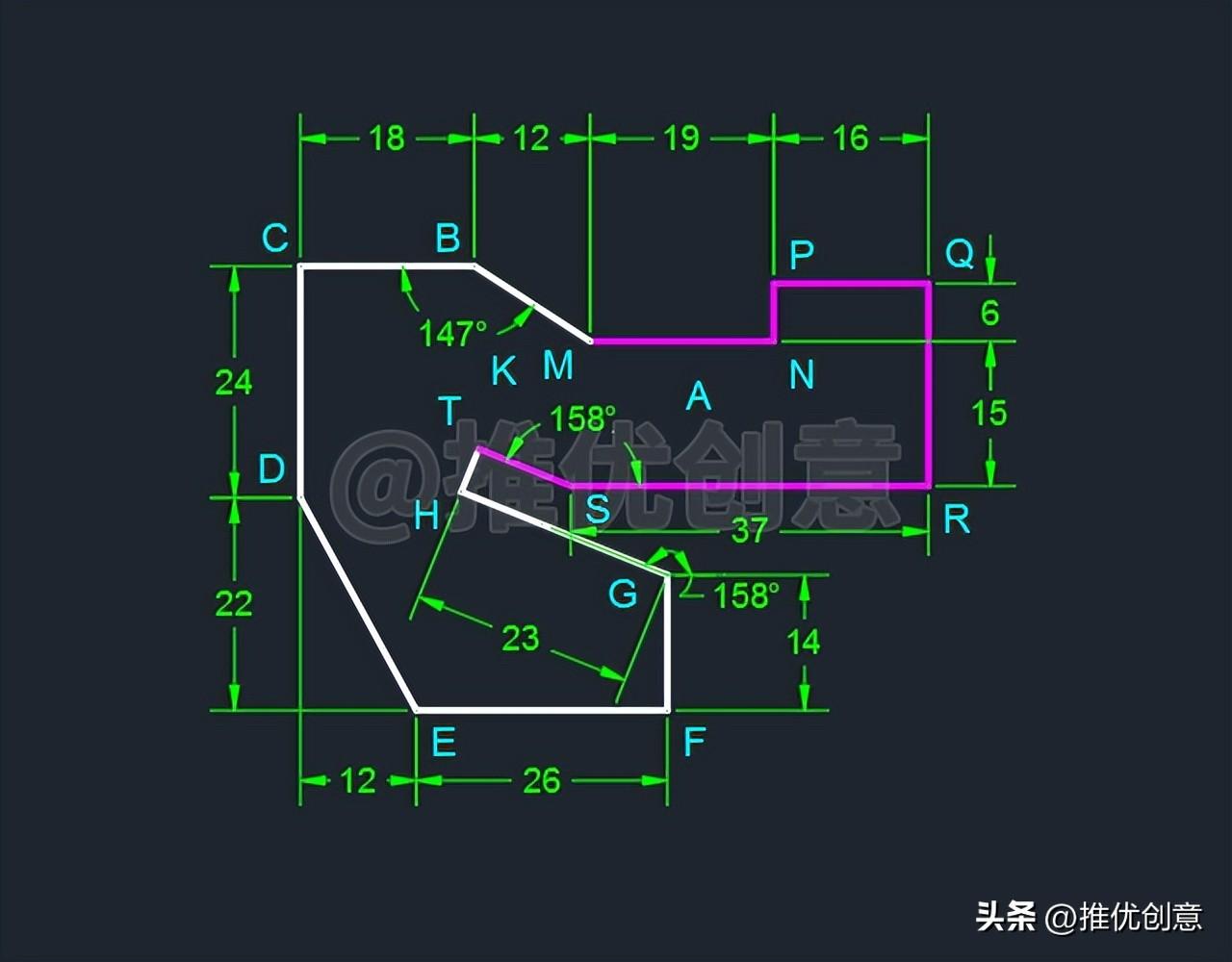 坐标输入CAD公式_cad坐标怎么输入_坐标输入cad怎么输入