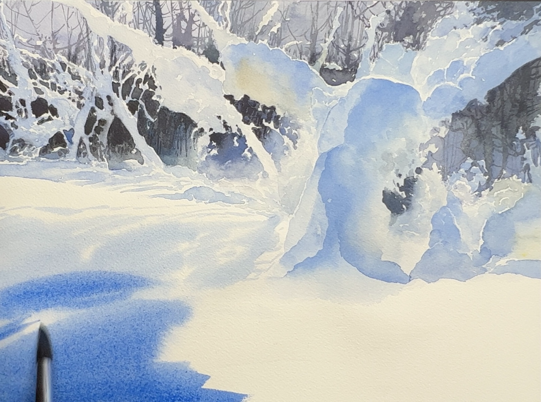 怎么画雪花_雪花画法_雪花画法简笔画