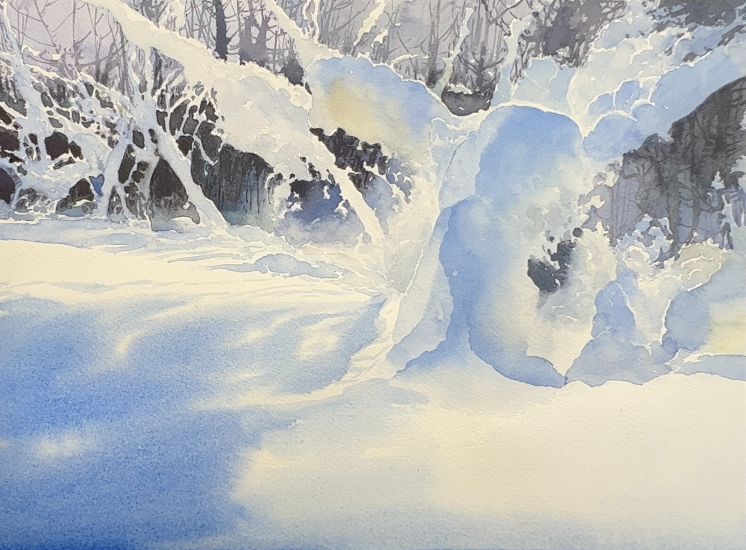 雪花画法_怎么画雪花_雪花画法简笔画