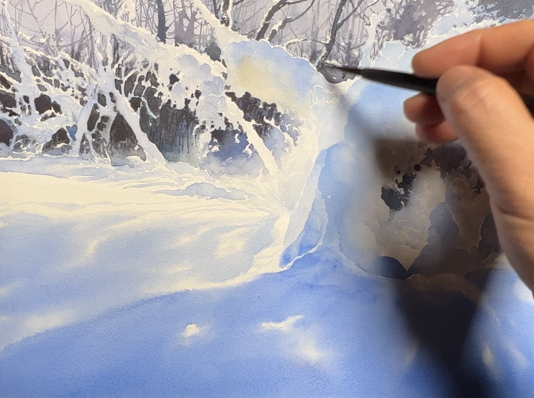 怎么画雪花_雪花画法_雪花画法简笔画