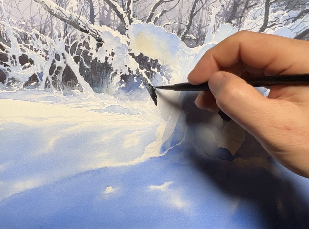 怎么画雪花_雪花画法_雪花画法简笔画