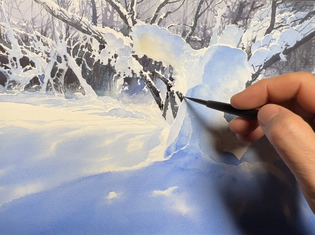 怎么画雪花_雪花画法_雪花画法简笔画