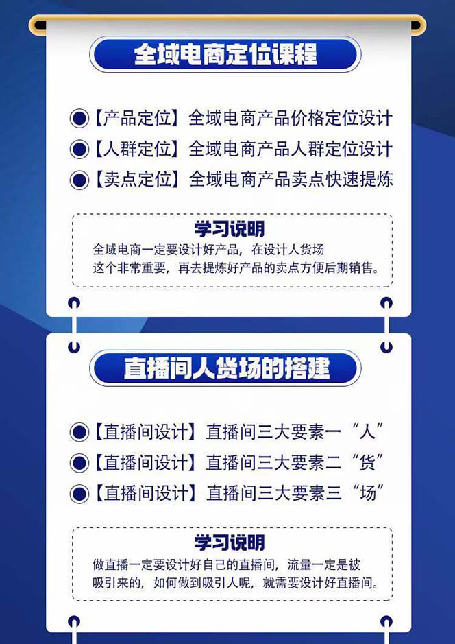 全域电商-粗暴玩法课：10亿销售经验干货分享！定位/免费起号/千川投流插图4